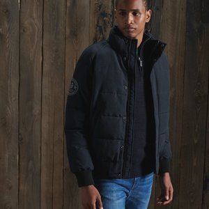 Superdry Men's Everest Non Hooded Bomber Jacket size Large